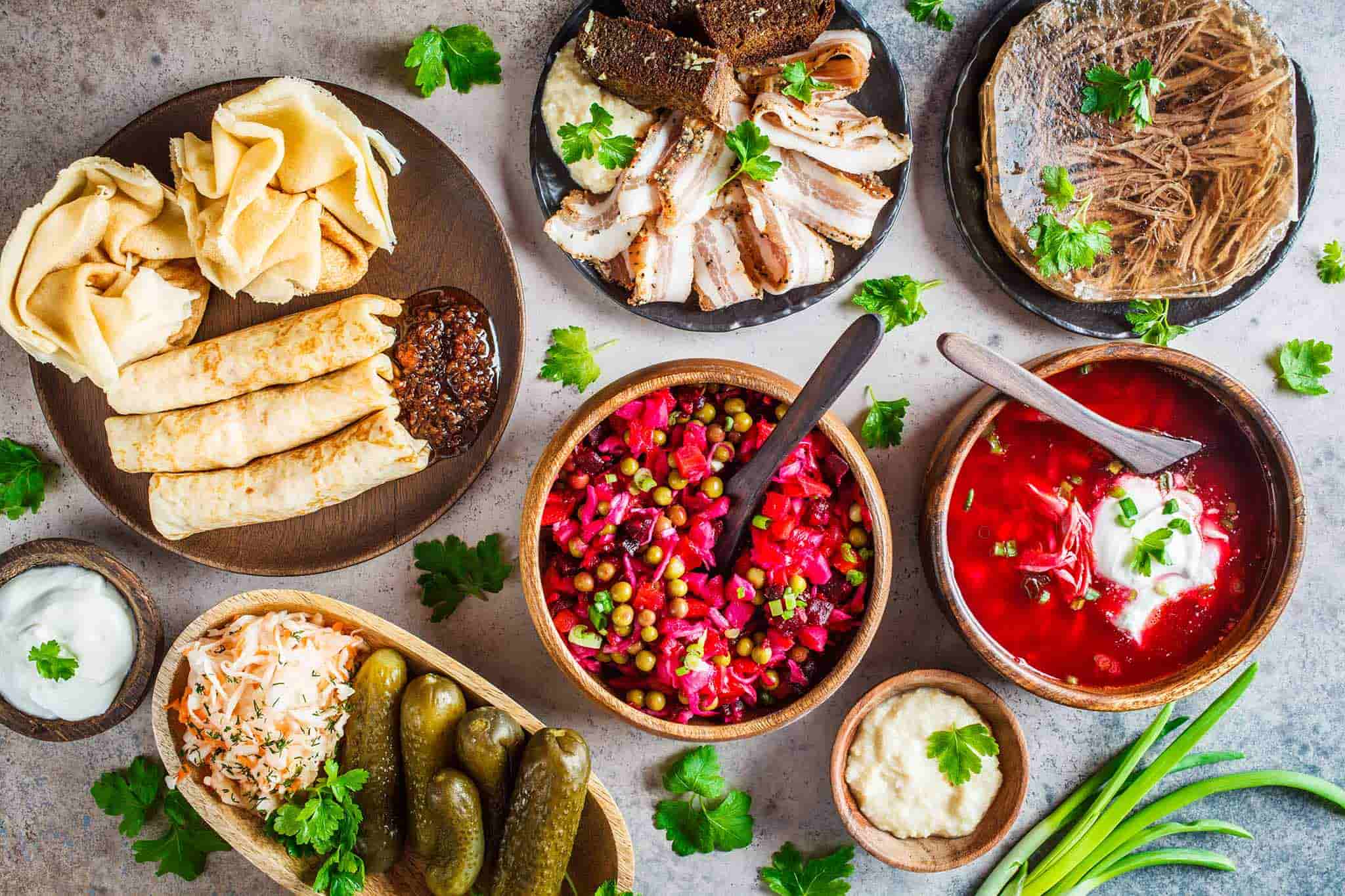 Кулинарная карта России: путешествие через вкус и традиции